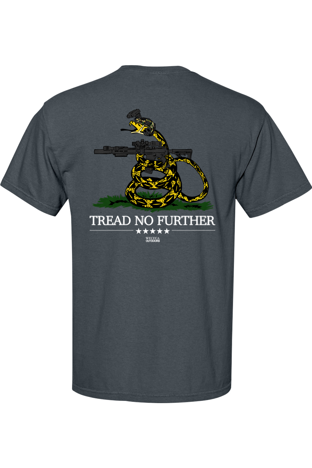 Tread No Further - Comfort Colors Short Sleeve Pocket Shirt