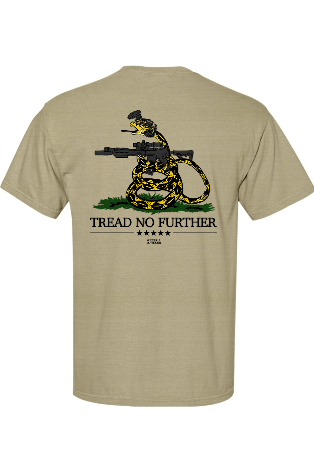 Tread No Further - Comfort Colors Short Sleeve Pocket Shirt