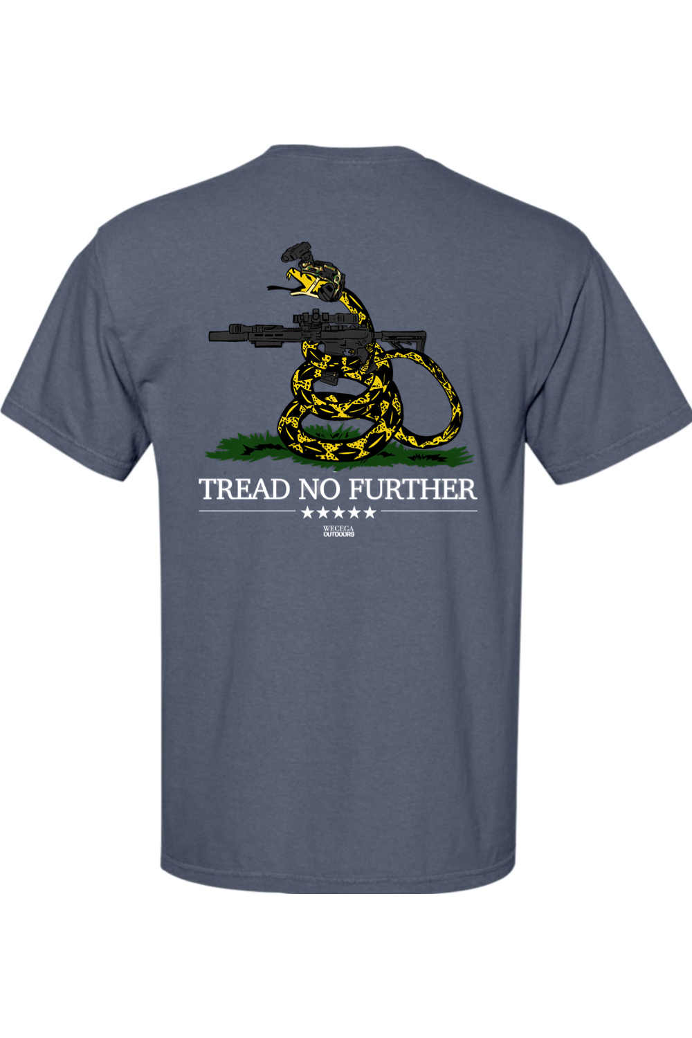 Tread No Further - Comfort Colors Short Sleeve Pocket Shirt