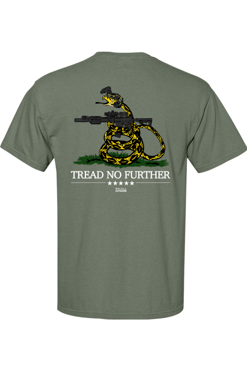 Tread No Further - Comfort Colors Short Sleeve Pocket Shirt