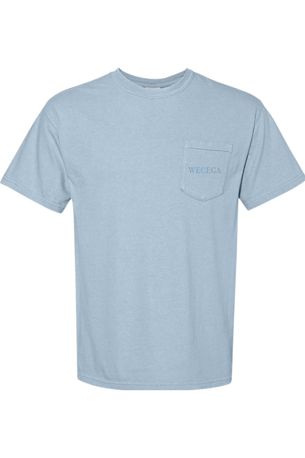 Great Blue Heron - Adult Comfort Colors Short Sleeve Pocket Shirt