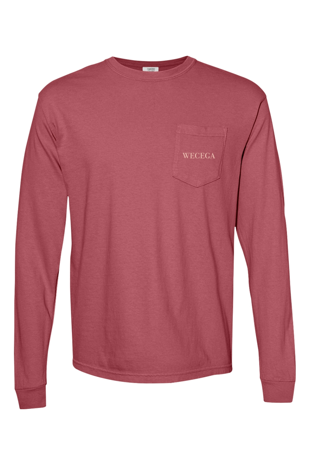 Great Blue Heron - Adult Comfort Colors Long Sleeve Pocket T-Shirt